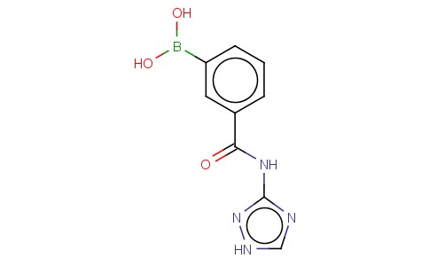 3-(1H-1,2,4-TRIAZOL-3-YL-CARBAMOYL)PHENYLBORONIC ACID